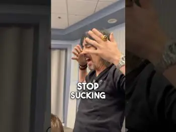 Screenshot of the Video "Hard pulls cause runs! Be gentle😂"
