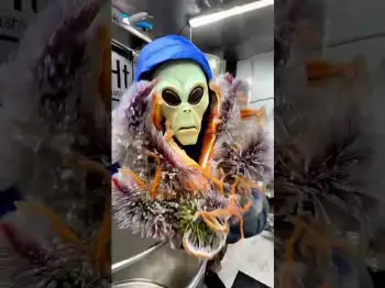 Screenshot of the Video "Aliens have crashed the Washed LA lab!!!"