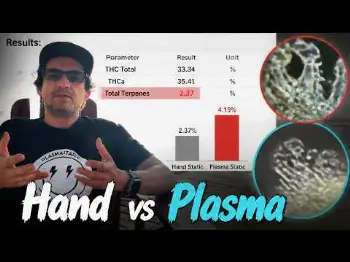 Screenshot of the Video "Is Plasmastatic ruining your hash? We tested it."