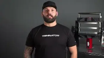 Screenshot of the Video "Triminator TRP Stack Rosin Press Features & Overview"
