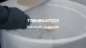 Screenshot of the Video "Triminator x Boldtbags Bubble Hash Bags"