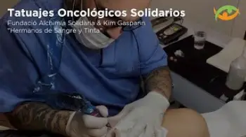 Screenshot of the Video "Tattoos Oncológicos Solidarios"