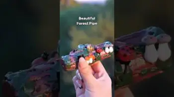 Screenshot of the Video "The most beautiful pipe 😍🐛🪵 #nature #art #love"