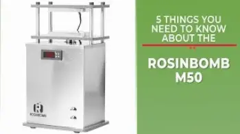 Screenshot of the Video "5 Things You Need to Know Rosinbomb M50"