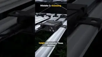 Screenshot of the Video "3 LED Grow Light Mistakes Killing Your Yields #growlights #ledgrowlights  #indoorgrowing #growtent"