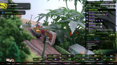 Screenshot of unserioes24's current livestream